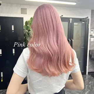 ロング カラー シールエクステ特化 ハイトーン、NANAのヘアスタイル