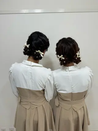 セミロング 鷲見 望のヘアスタイル