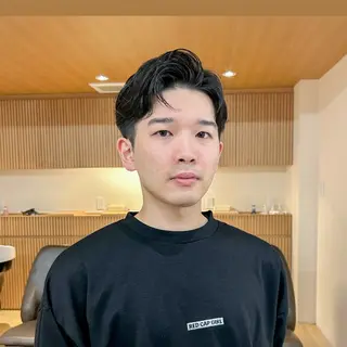 パーマ メンズ 【メンズ縮毛矯正】 FILMS  軍司のヘアスタイル