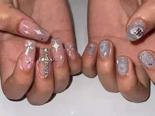 ネイル 8113 海外/y2k/韓国のネイルデザイン