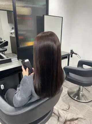 セミロング カラー 🤍透明感推しカラー 🤍yui‪💞✨のヘアスタイル