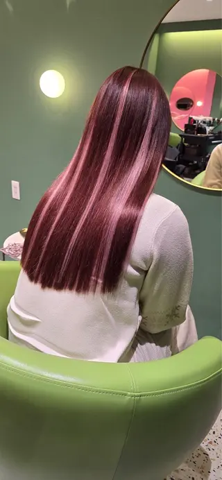 ロング カラー 透明感カラー/艶髪/ エクステ/HIROのヘアスタイル