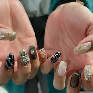 ネイル 小川 柚香のネイルデザイン