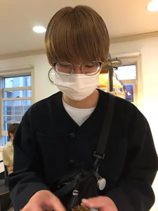 カラー メンズ NOUN所属・eri kinjoのヘアスタイル