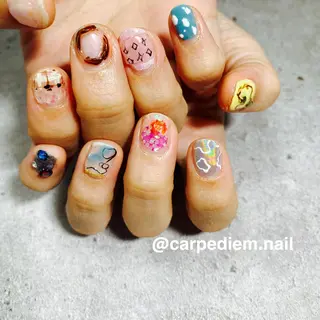 ネイル 城東区ネイルサロン carpediemのネイルデザイン