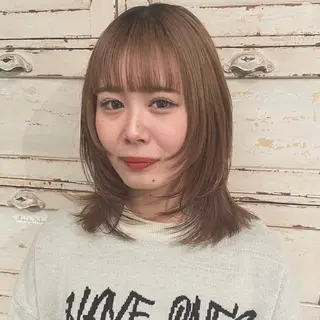 ミディアム RorriM natsuのヘアスタイル