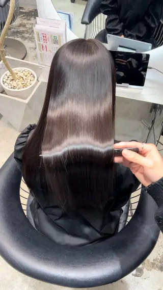 ロング etora 渋谷所属・ワンホンヘア🇨🇳 髪質改善/itaruのヘアスタイル