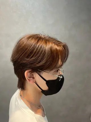 ショート メンズ Yuito /仙台/パーマモデルのヘアスタイル