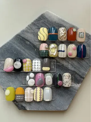 ネイル 深田 美雪のネイルデザイン