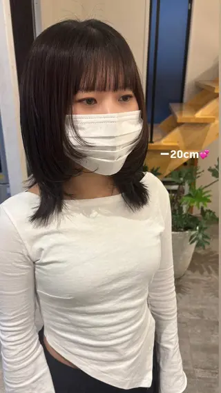 ミディアム mata-L23 かのんのヘアスタイル