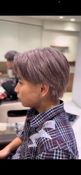 カラー メンズ 🍜永木 空🍜のヘアスタイル