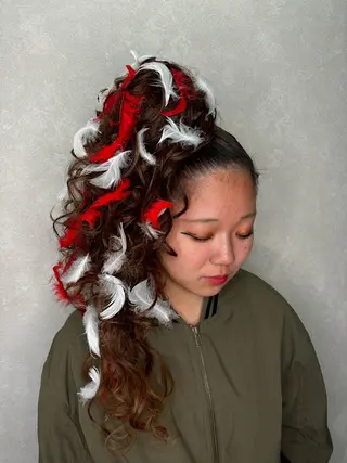 ロング エクステ＊美髪サロン KR2S河内長野店長のヘアスタイル