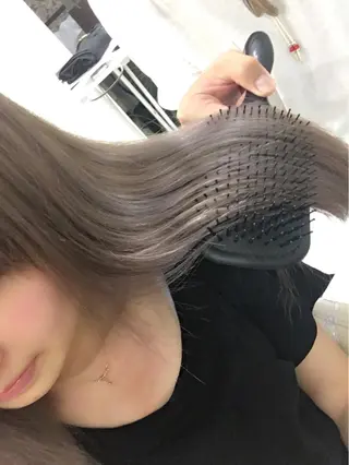 ロング カラー 寺内 紳悟のヘアスタイル
