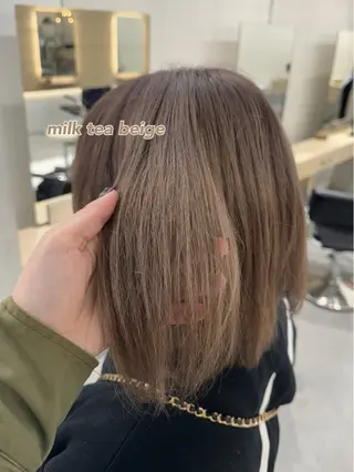 カラー ナカバチ ユイ🌼 Rizm greenのヘアスタイル