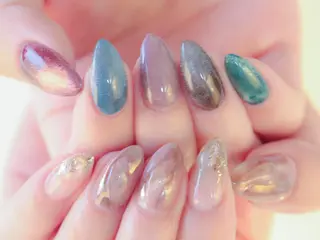 ネイル Protea ❁⃘*.ﾟ清家 美穂のネイルデザイン