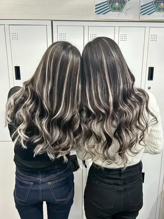 ロング カラー ユイ 別府ですのヘアスタイル