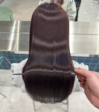 ロング Lond　luce心斎橋所属・✨縮毛矯正✨レイヤー ホウダカズヒロのヘアスタイル