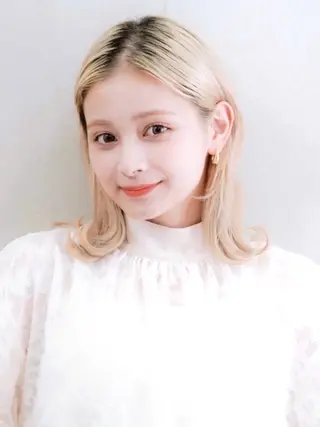 ミディアム カラー Say. Reeのヘアスタイル