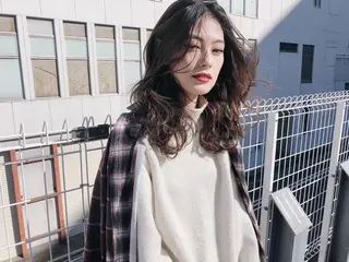 ロング fit stand /HIIRAGIのヘアスタイル