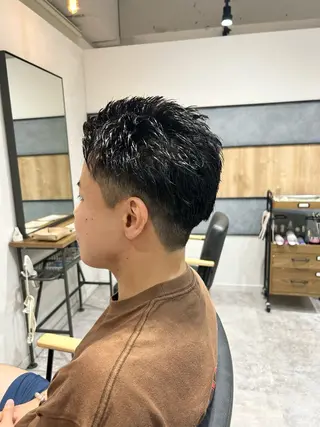 メンズ センターパート/ メンズ特化/日向🔥のヘアスタイル