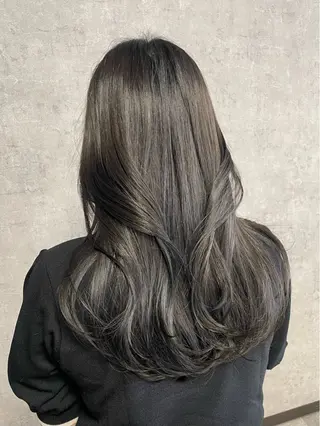 セミロング トレンド韓国ヘア 🇰🇷のんのヘアスタイル