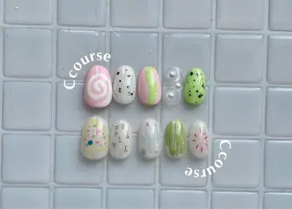 ネイル 0203ムニムサン 💙Sayakaのネイルデザイン