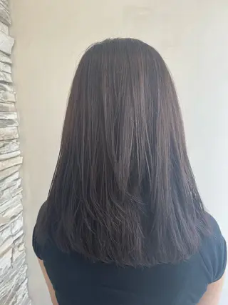 セミロング 🍒顔周り/レイヤー /韓国風/アリサ🍒のヘアスタイル