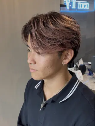 ミディアム メンズ 🔥メンズ特化方🔥 似合わせ💈三宅悠斗のヘアスタイル