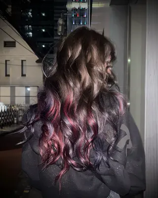 ロング カラー marino マリノのヘアスタイル