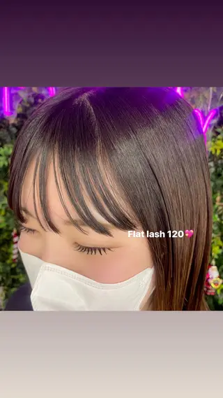 マツエク・マツパ Bloomy中目黒 meiaのマツエク・マツパデザイン