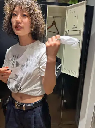 ショート ハイトーンNo.1✨ パーマ✨イマイタツヤのヘアスタイル