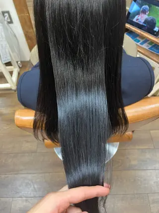 ロング カラー 木 村のヘアスタイル