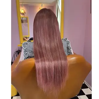 セミロング チビ編み込みエクステ どぅ〜す/YUIのヘアスタイル