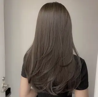 ロング カラー 表参道/赤み無し 透明感 colorのヘアスタイル