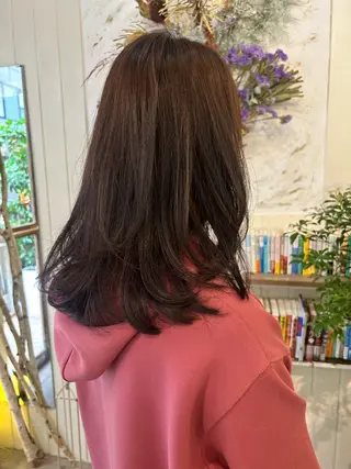 ミディアム HairMake bo:rl所属・武島 美優のヘアスタイル