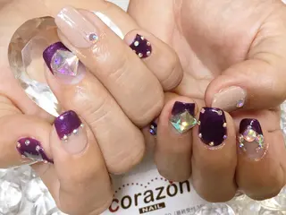 ネイル corazon所属・ネイリスト aicoのネイルデザイン