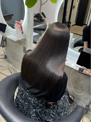 ロング カラー etora 渋谷所属・ワンホンヘア🇨🇳 髪質改善/itaruのヘアスタイル
