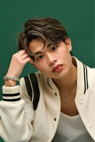 カラー メンズ エクステ/メンズ/レ イヤー/Myuukaのヘアスタイル