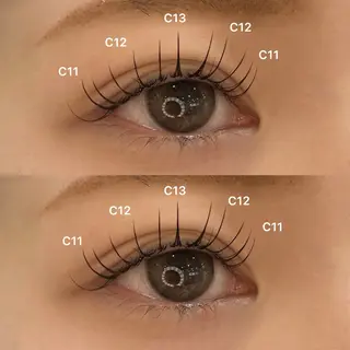 マツエク・マツパ Tink藤沢🦋 大川のマツエク・マツパデザイン