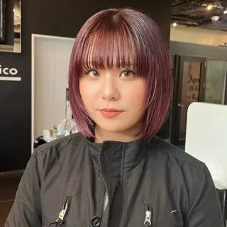 ショート カラー trico心斎橋 ナツミのヘアスタイル