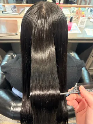 ロング パーマ BeBe /スタイリストのヘアスタイル