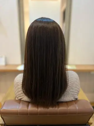 セミロング 美容室Class所属・🐰ハイトーンカラー 畠山　渡🐰のヘアスタイル