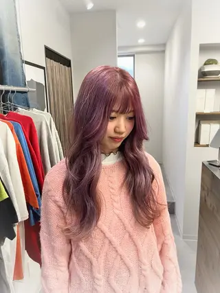 ロング カラー 🫧美髪矯正/ 髪質改善/藤平健太のヘアスタイル