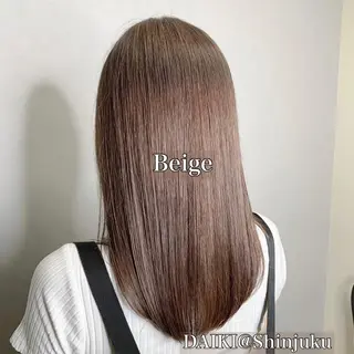 セミロング カラー パーマ ヘアアレンジ メンズ ワット 原宿のヘアスタイル