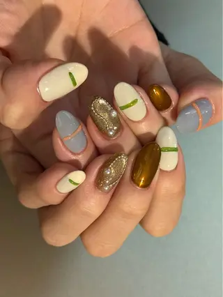 ネイル 深田 美雪のネイルデザイン