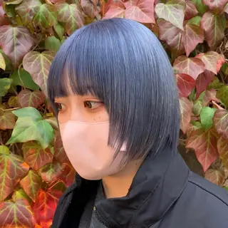 ショート カラー サロウィン(SALOWIN)原宿iori店所属・れい🫧 ハイトーン特化のヘアスタイル