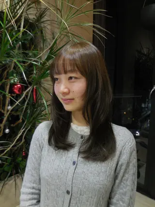 カラー luca˖ ࣪⊹/ 海外レイヤー/鎌倉のヘアスタイル