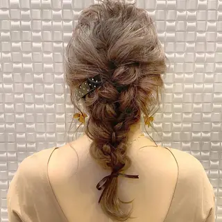 ロング ヘアアレンジ GO TODAY SHAiRE SALON所属・𝒢𝒾𝓇𝓁𝓎 ⑅　𝓎𝓊𝓀𝒶のヘアスタイル