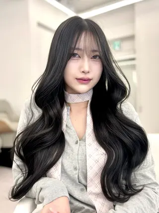 ロング カラー 🫧いちの 🫧のヘアスタイル