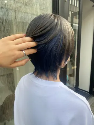 ショート カラー ✴︎ヒラガカナ✴︎ ECLAT HAIRのヘアスタイル